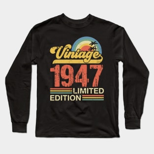 Retro vintage 1947 limited edition Long Sleeve T-Shirt